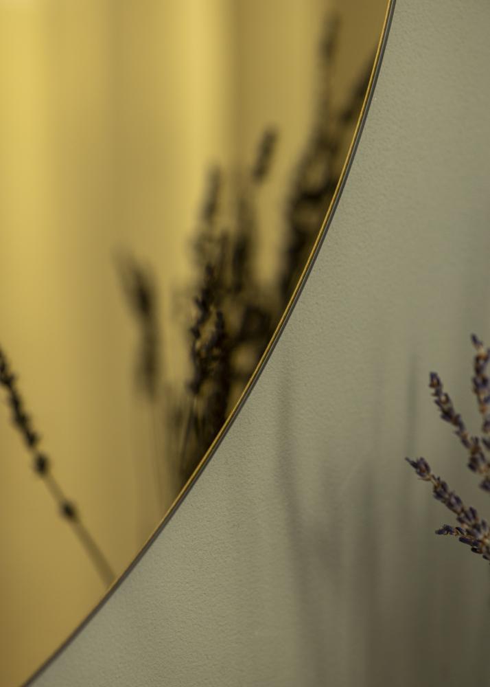 Specchio Golden Yellow 70 cm Ø