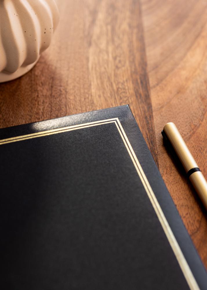 Classico Album Nero - 32x34 cm (100 Pagine bianche / 50 fogli)