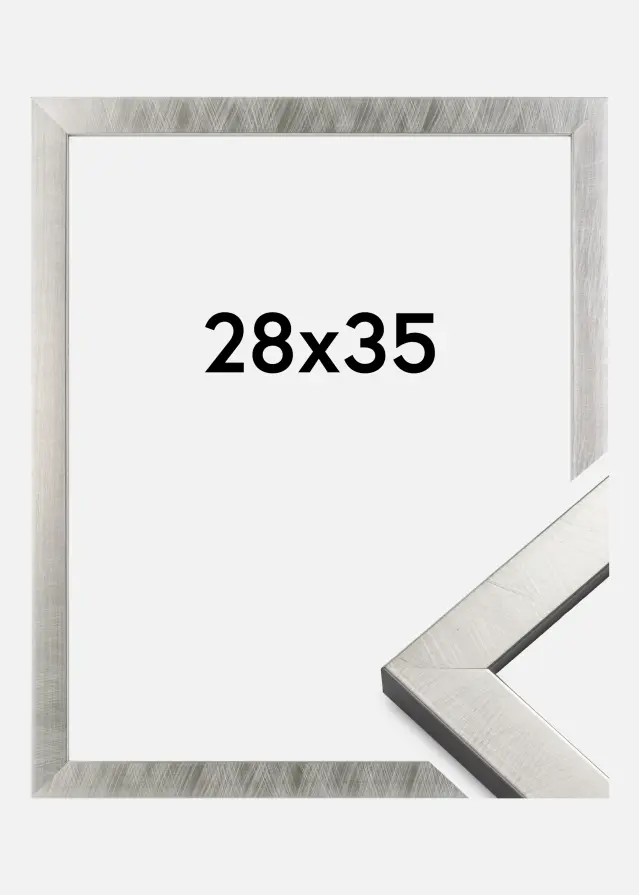 Cornice Uppsala Argento 28x35 cm