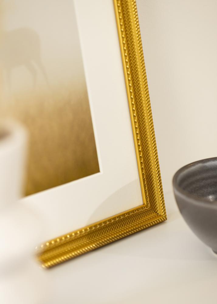 Cornice Lattice Vetro Acrilico Oro 42x59,4 cm (A2)