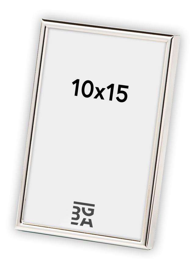 Cornice Chloe Finitura Brillante Argento 10x15 cm
