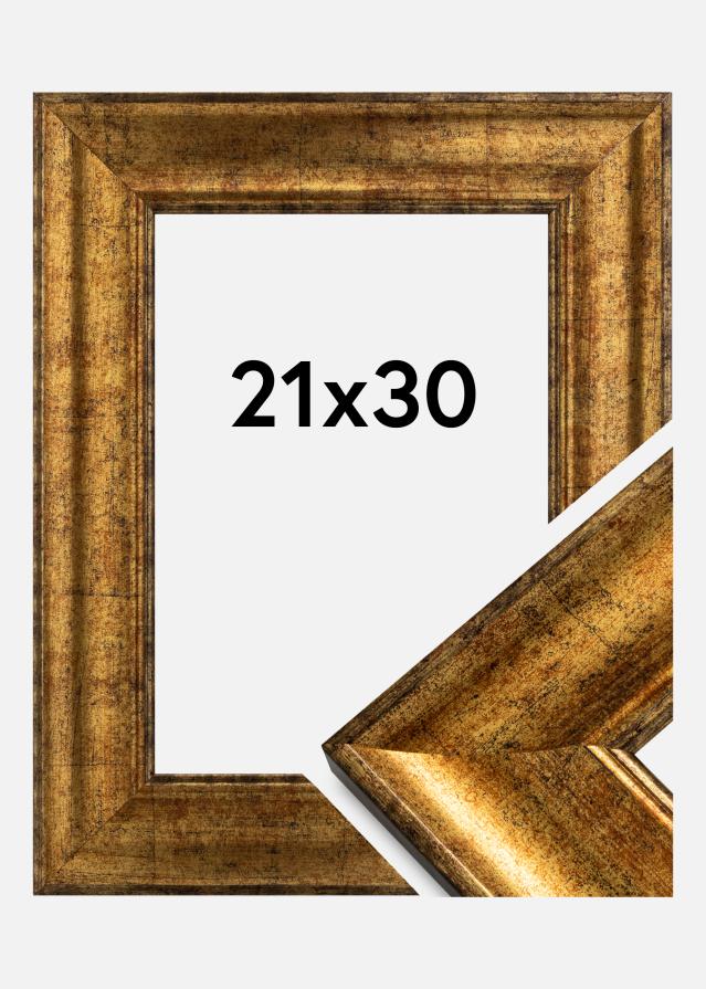 Cornice Saltsjöbaden Vetro acrilico Oro 21x30 cm