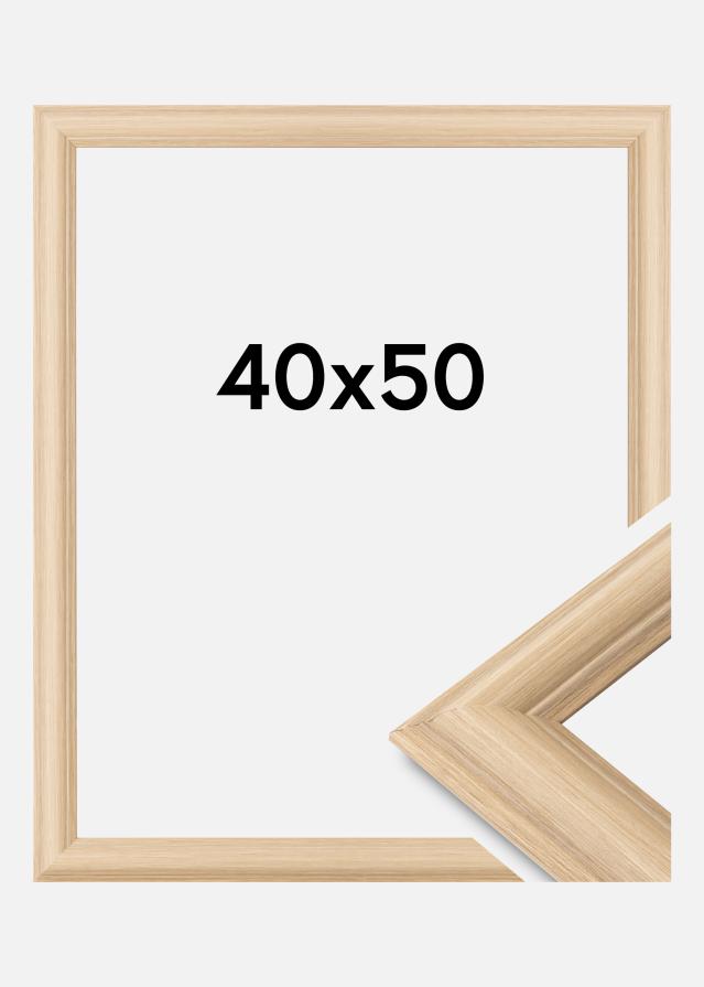 Cornice Västkusten Vetro acrilico Rovere 40x50 cm