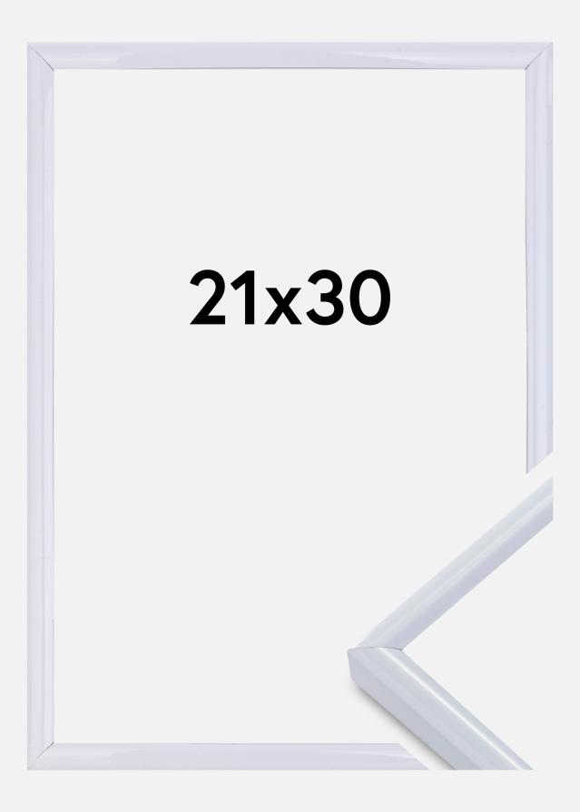 Cornice Victoria Vetro acrilico Bianco 21x30 cm