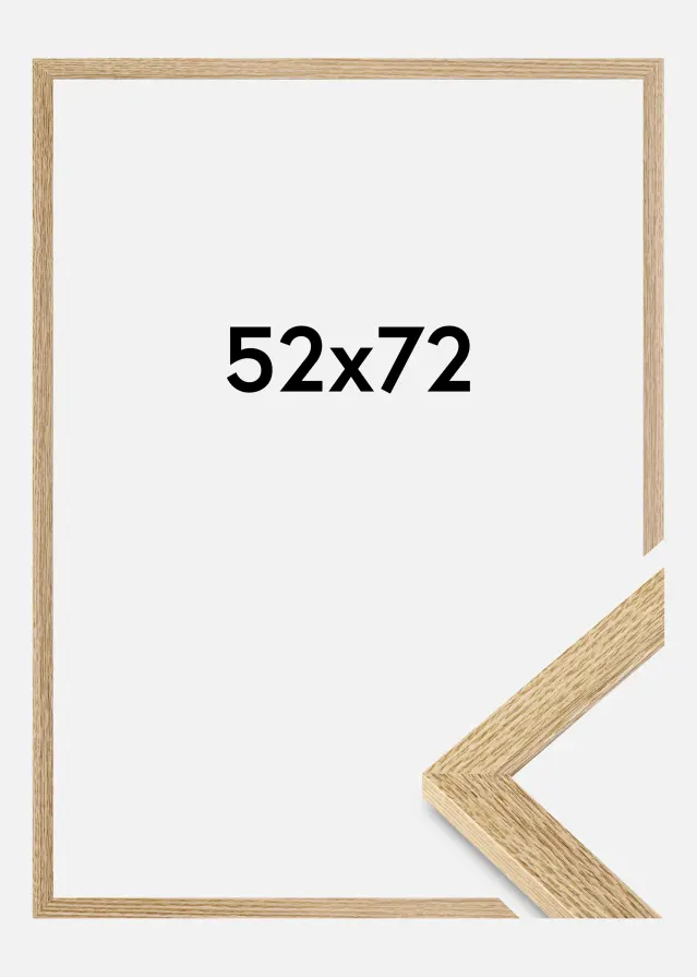 Cornice Selection Acrilico Rovere 52x72 cm