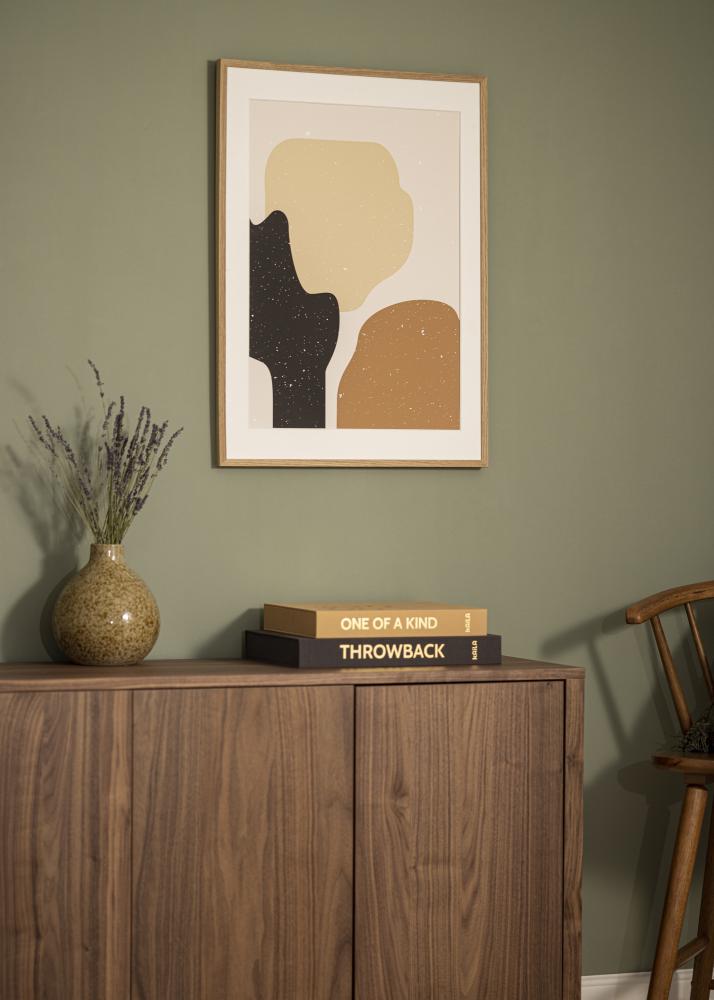 Cornice Soul Oak Veneer 70x100 cm - Passe-partout Bianco 60x90 cm