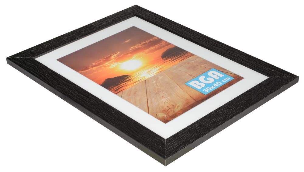 Cornice Mila Nero - Dimensioni personalizzabili