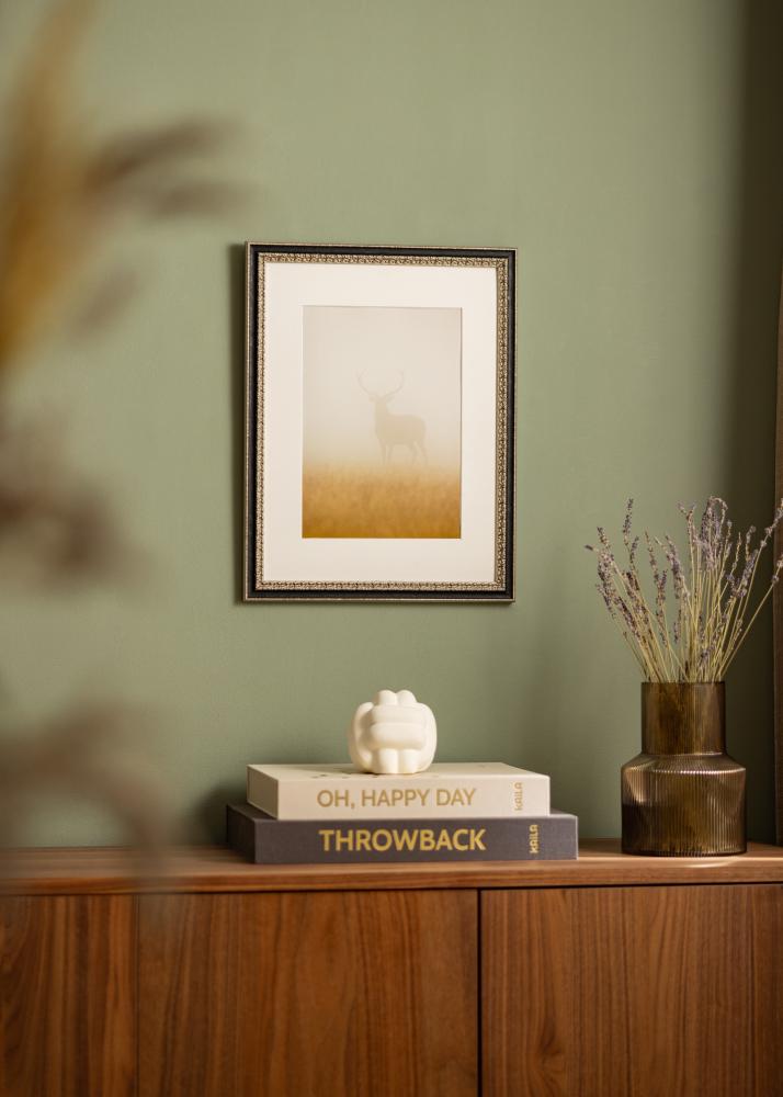 Cornice Drottningholm Argento II - Dimensioni personalizzabili