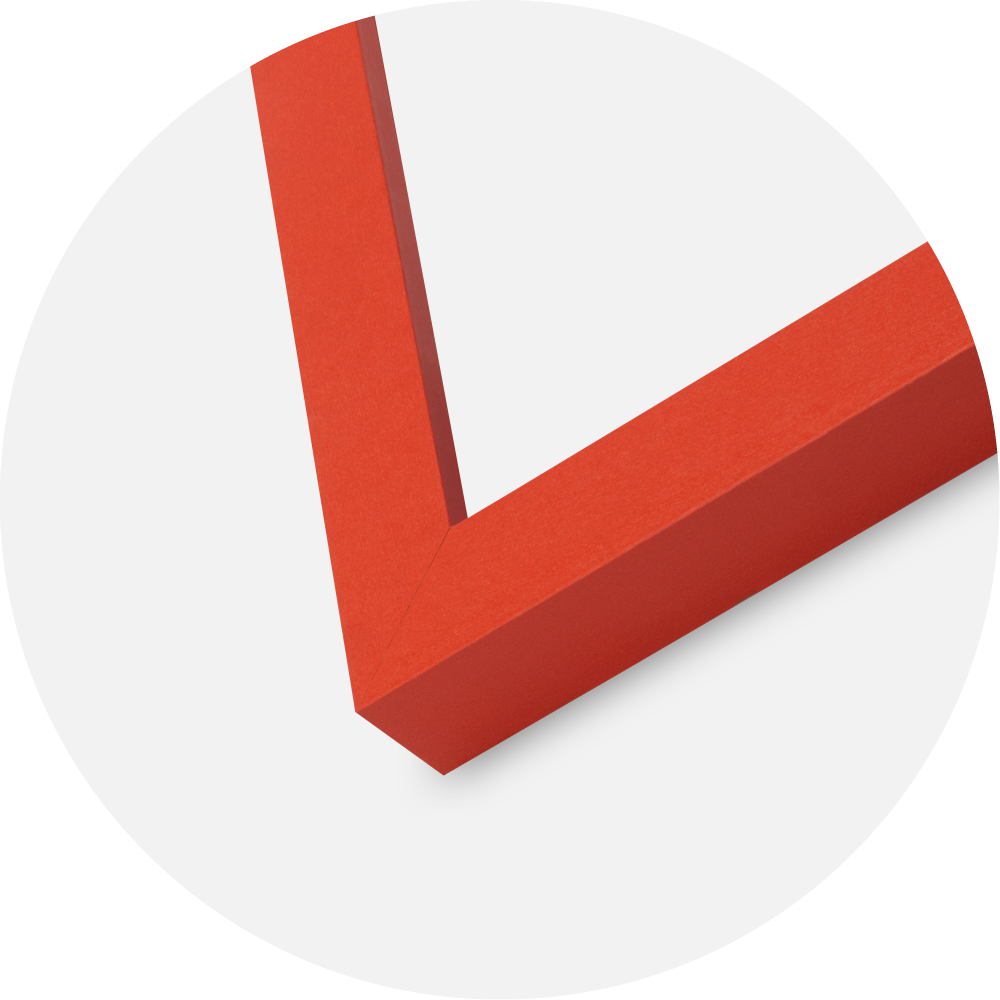 Cornice Selection Vetro acrilico Red 40x40 cm