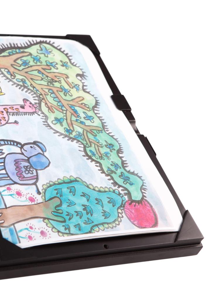 Cornici per disegni Little Davinci Bianco A4