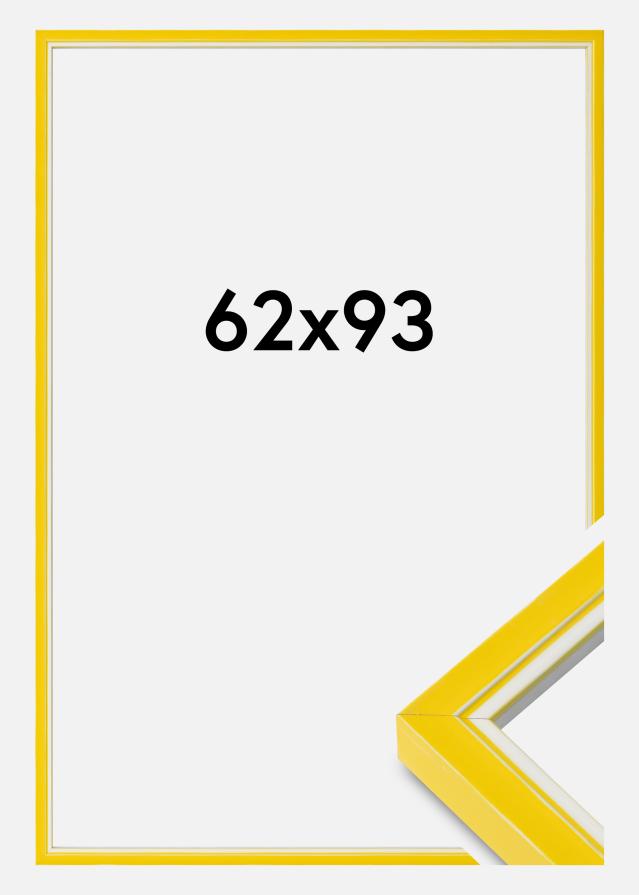 Cornice Diana Acrilico Giallo 62x93 cm