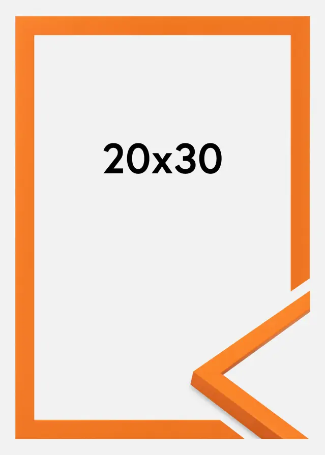 Cornice Kent Vetro acrilico Arancione 20x30 cm