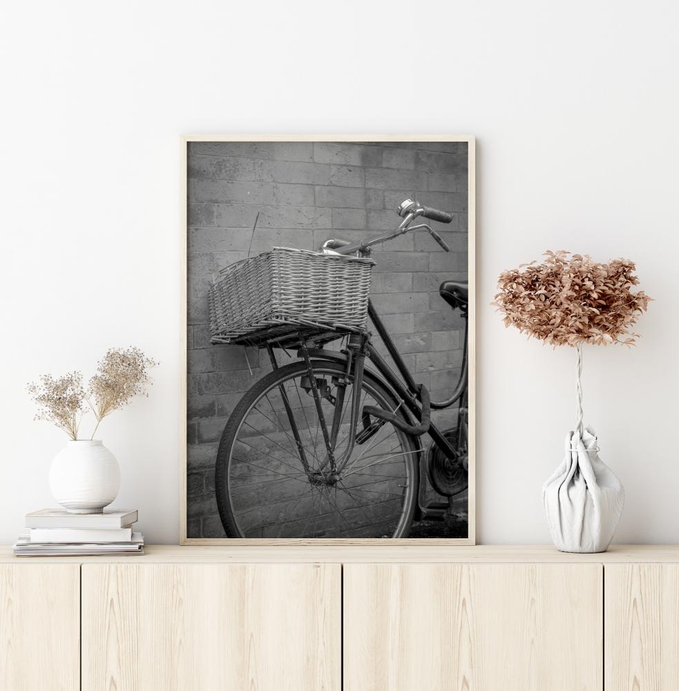 Poster cestino bicicletta