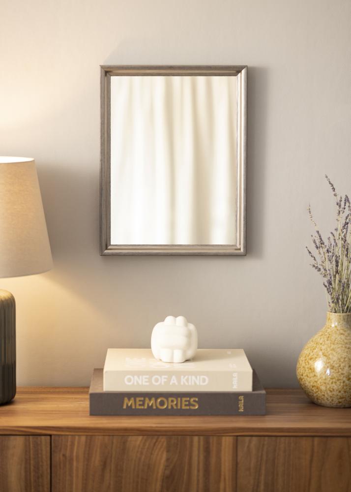 Specchio Arjeplog Grigio grafite - Misure personalizzate