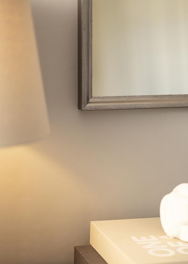 Specchio Arjeplog Grigio grafite - Misure personalizzate