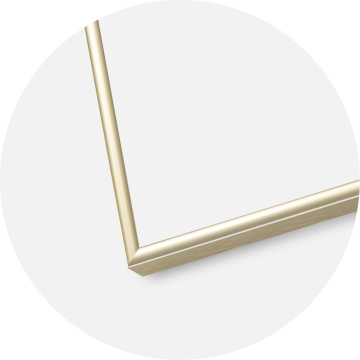 Cornice Visby Vetro acrilico Finitura brillante Oro 70x100 cm