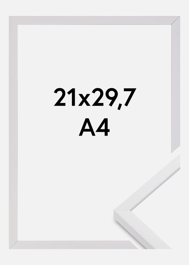 Cornice E-Line Vetro acrilico Bianco 21x29,7 cm (A4)