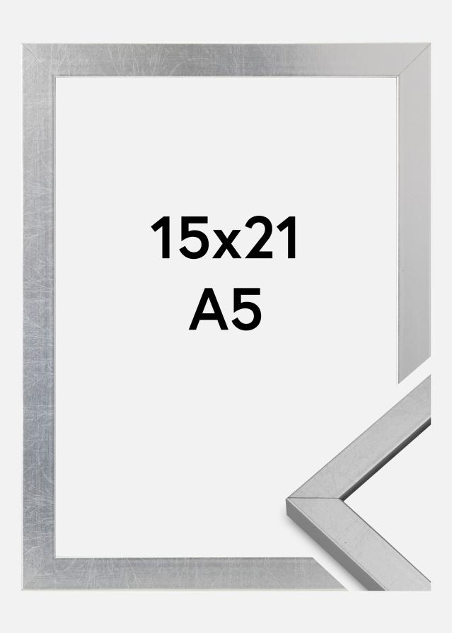 Cornice Minerva Acrilico Argento 15x21 cm (A5)