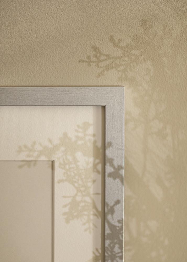 Cornice Selection Argento 13x18 cm - Passe-partout Bianco 10x12 cm