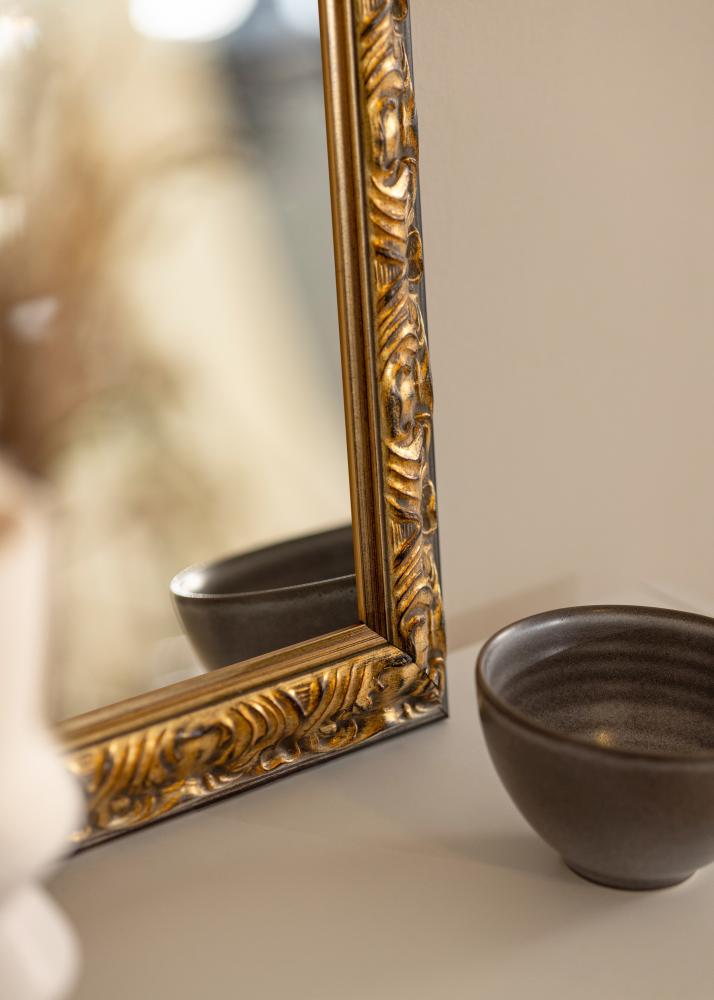 Specchio Odin Oro/Nero - Misure personalizzate