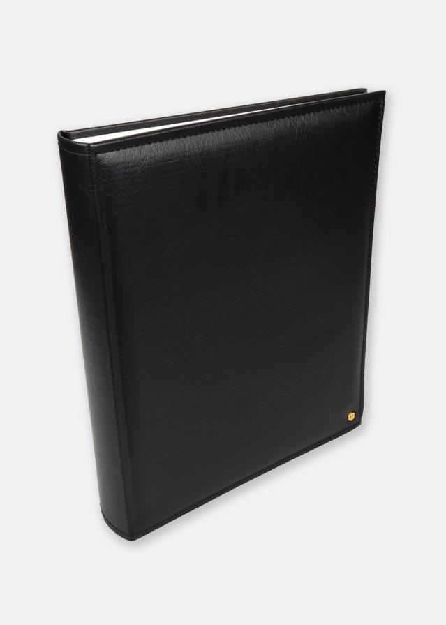 Henzo Lonzo Album - Nero - 30x36 cm (80 Pagine bianche / 40 fogli)