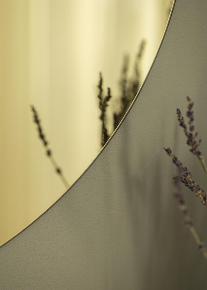 Specchio Crystal Yellow 70 cm Ø