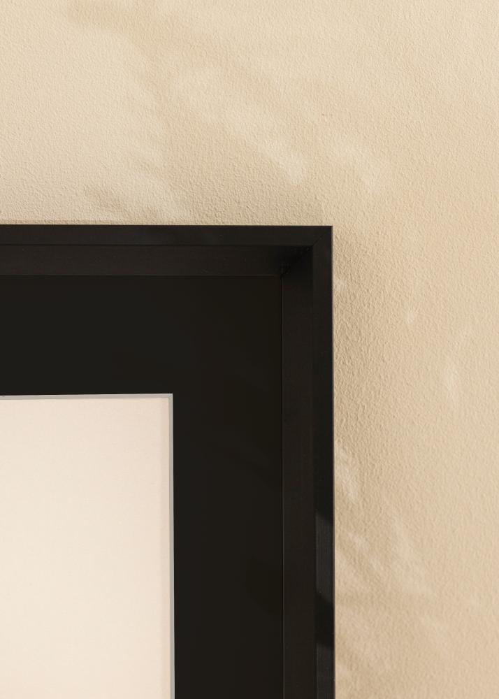 Cornice Globe Nero 50x60 cm - Passe-partout Nero 35x45 cm