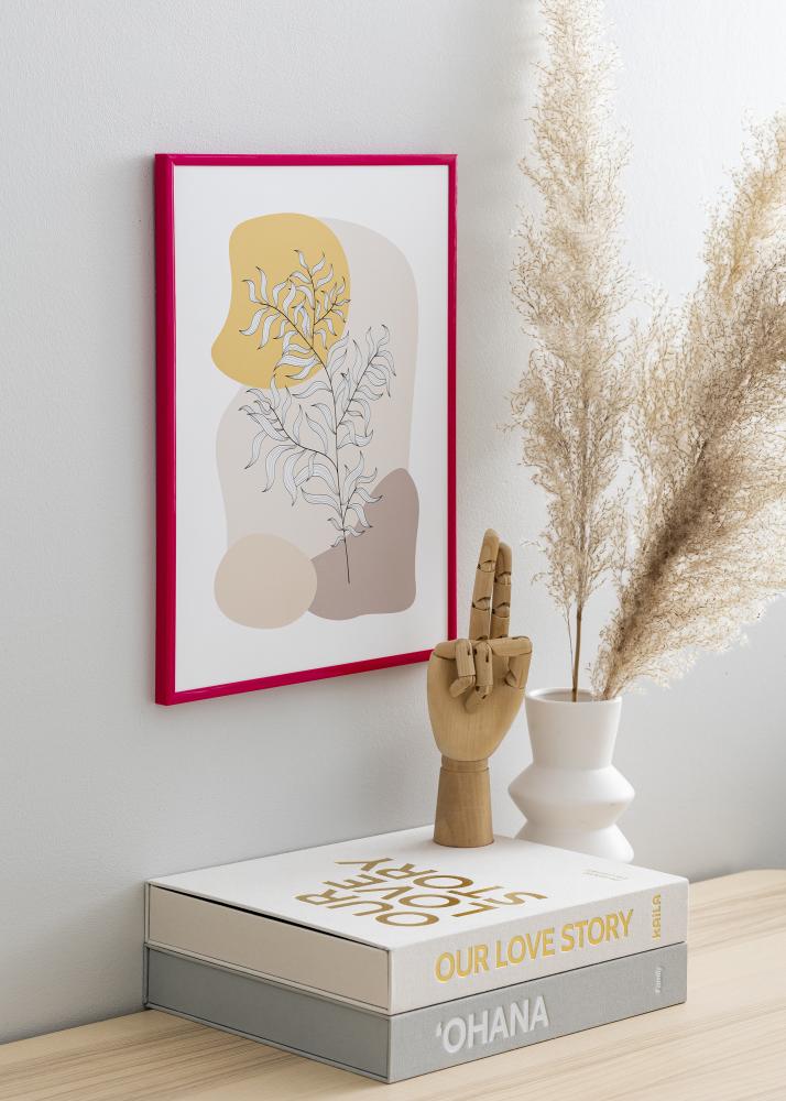 Cornice New Lifestyle Rose 70x100 cm - Passe-partout Nero 24x36 inches