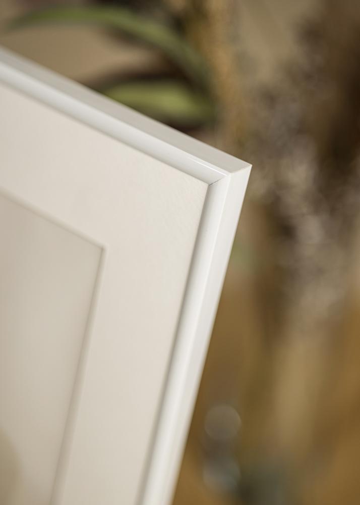 Cornice Victoria Vetro acrilico Bianco 50x70 cm