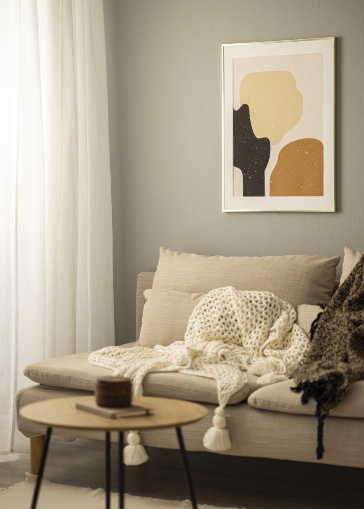 Cornice Poster Frame Aluminum Vetro acrilico Gold 61x91,5 cm