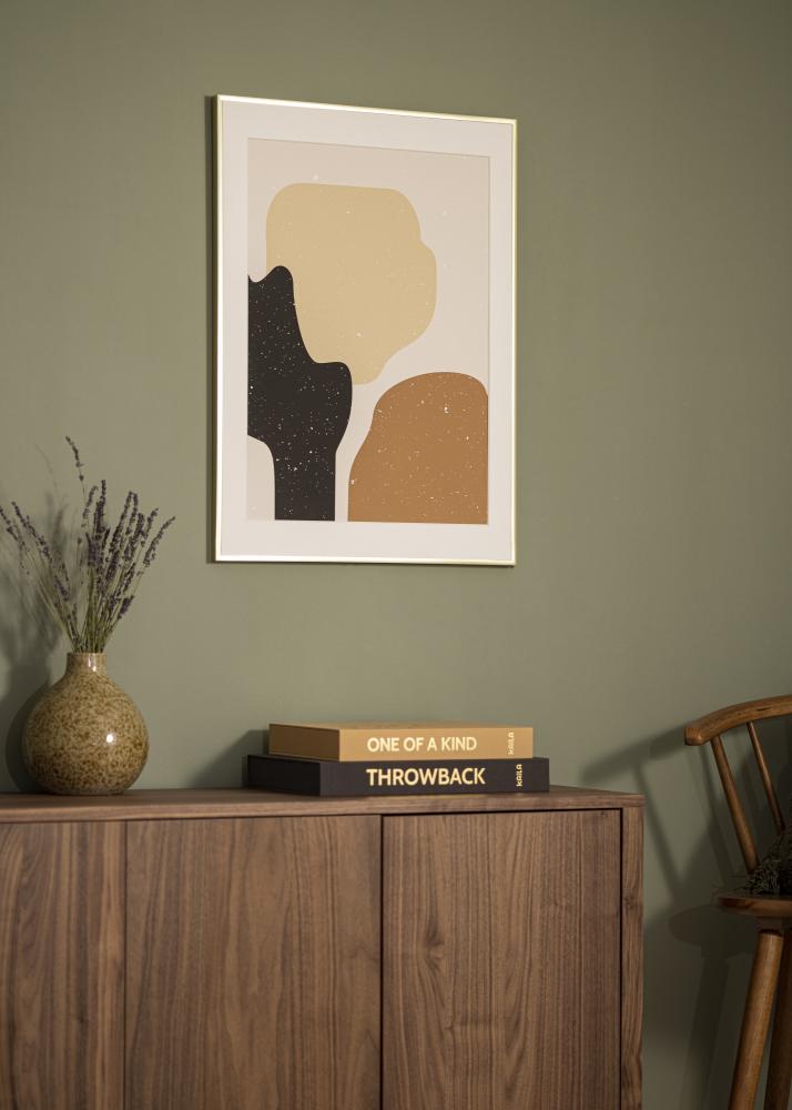 Cornice Poster Frame Aluminum Vetro acrilico Gold 61x91,5 cm