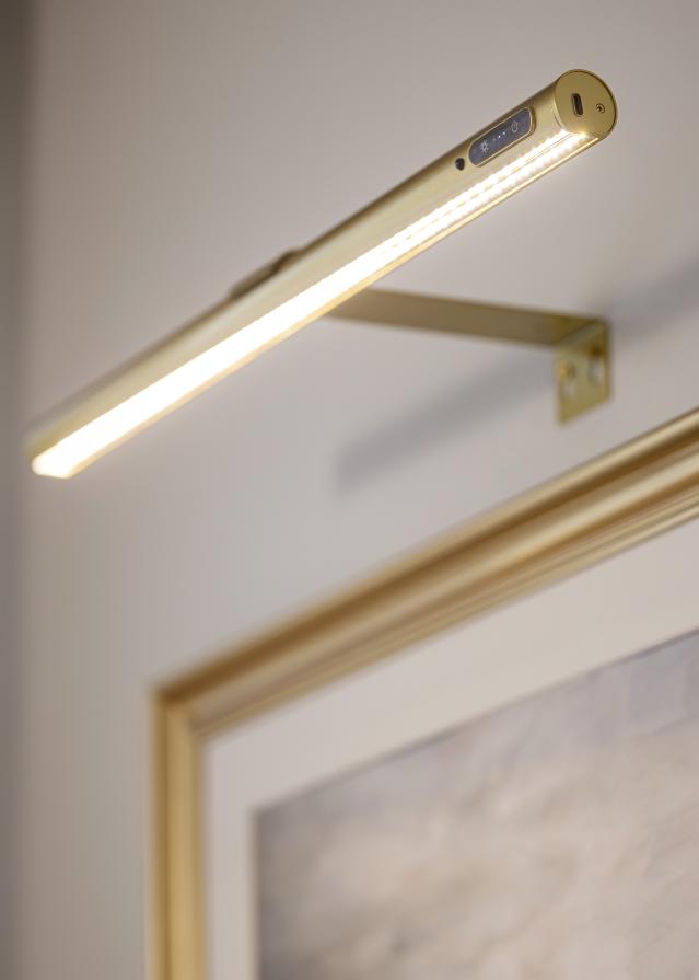 KAILA Halo Illuminazione per Quadri a Batteria 50 cm - Oro