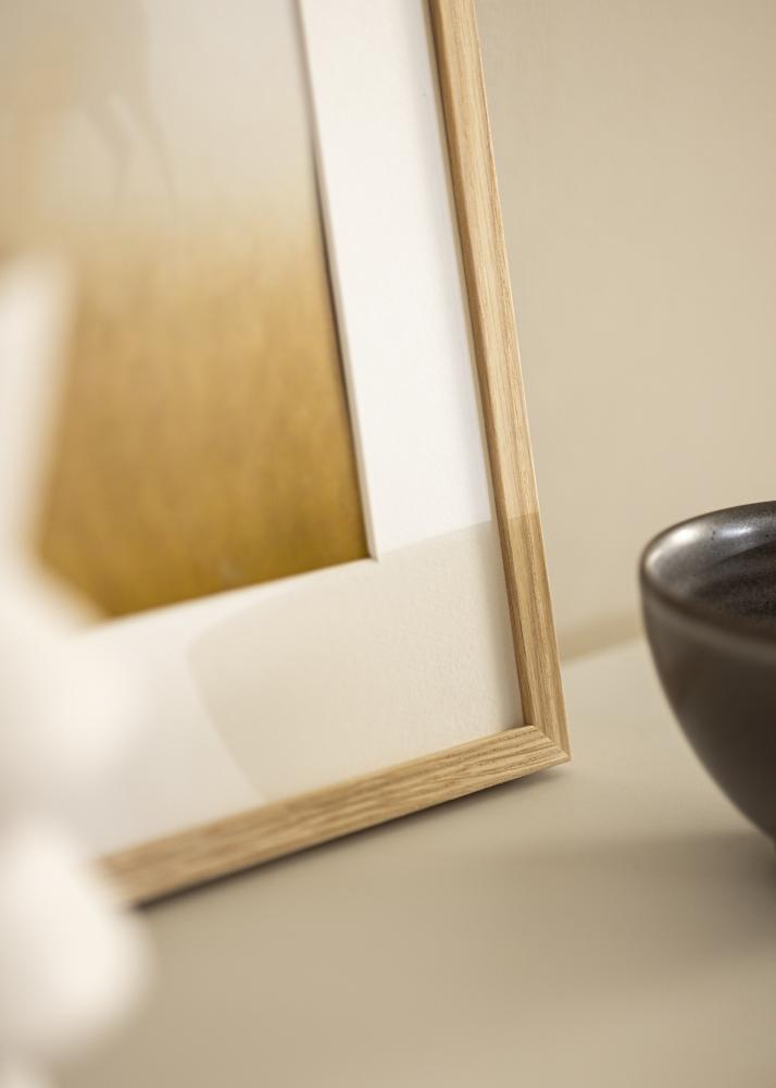 Cornice Soul Oak Veneer 70x100 cm - Passe-partout Bianco 60x90 cm