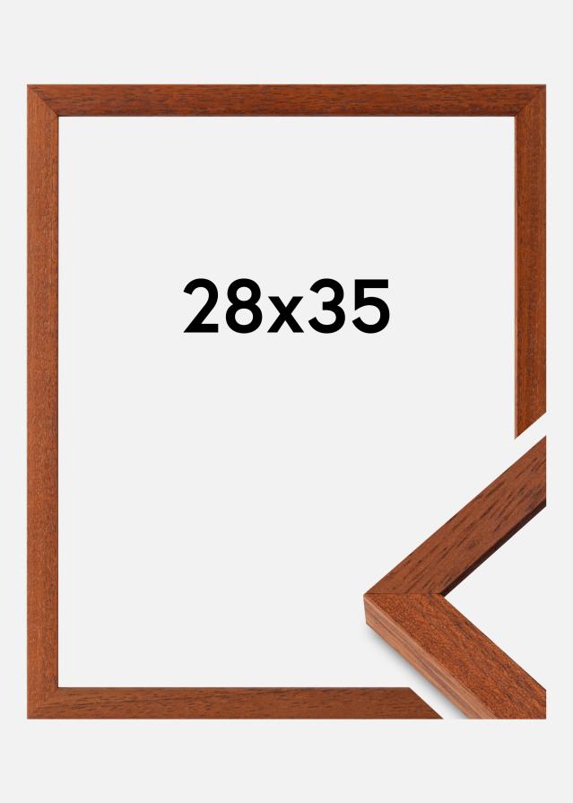 Cornice Hermes Vetro Acrilico Ciliegia 28x35 cm