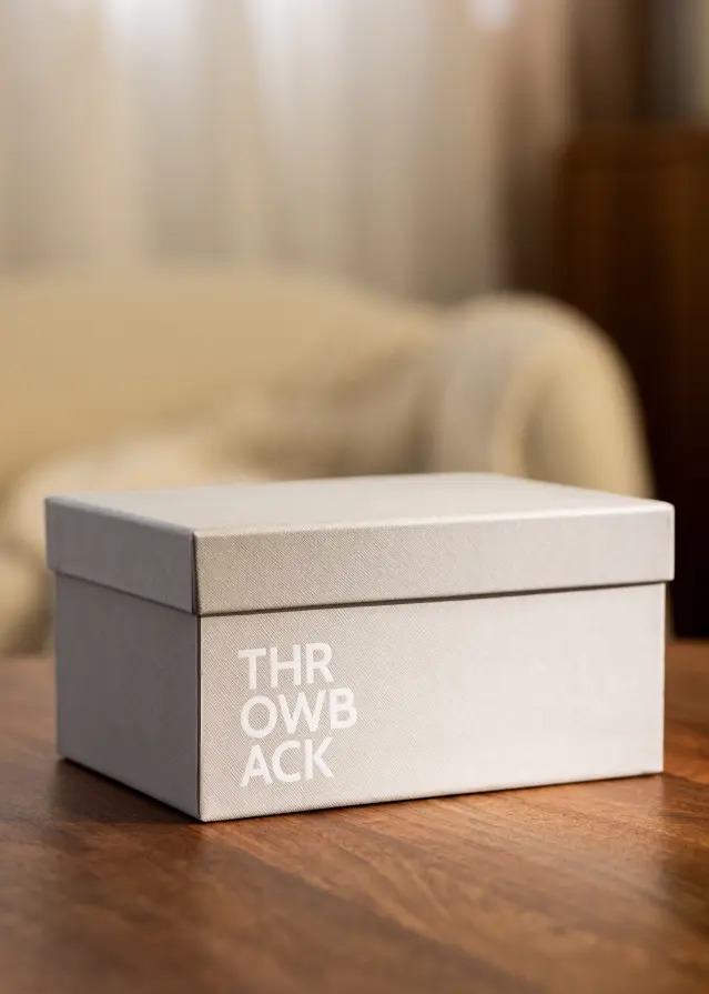 KAILA THROWBACK Cornice Fotobox (700 foto in 10x15 cm) - Grigio