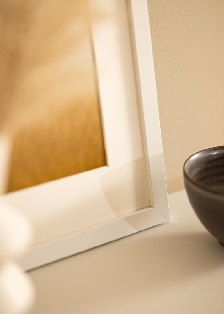 Cornice Deco Vetro acrilico Bianco 60x80 cm