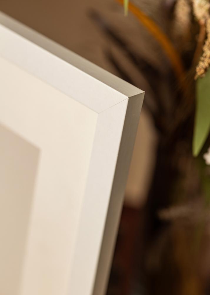 Cornice Deco Vetro acrilico Bianco 60x80 cm