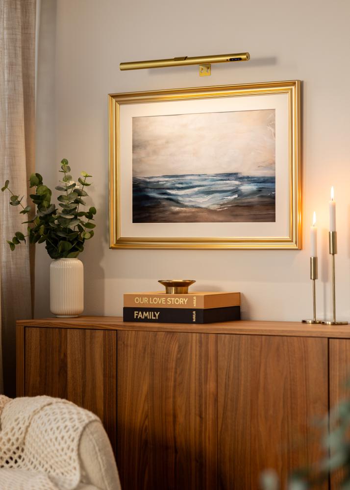 KAILA Halo Illuminazione per Quadri a Batteria 50 cm - Oro