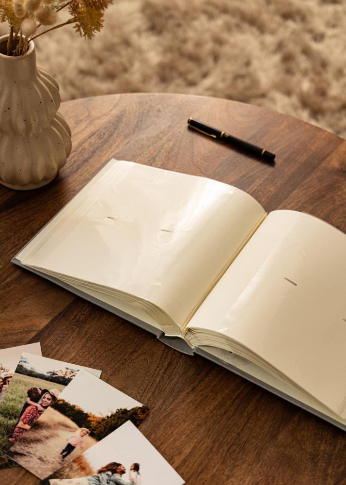 Memories Linen Album Grigio scuro - 200 Immagini in formato 10x15 cm