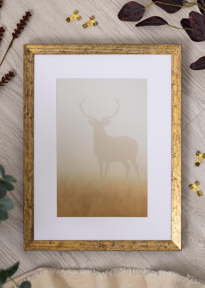 Cornice Dune Acrilico Oro 21x29,7 cm (A4)