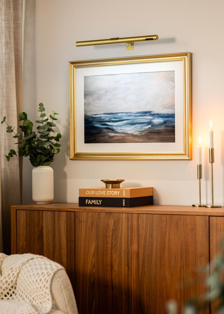 KAILA Halo Illuminazione per Quadri a Batteria 50 cm - Oro