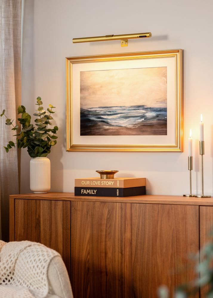 KAILA Halo Illuminazione per Quadri a Batteria 50 cm - Oro