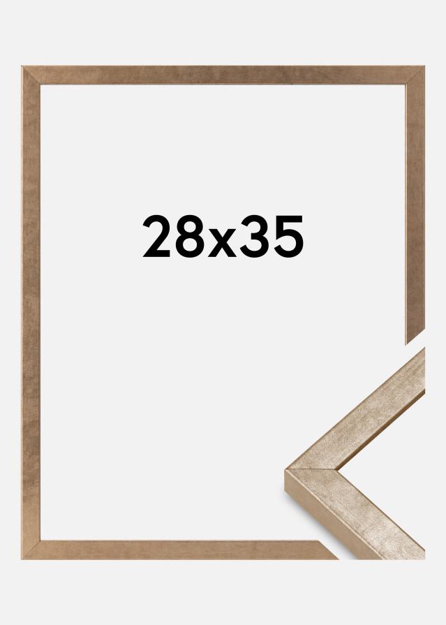 Cornice Ares Vetro Acrilico Ottone 28x35 cm