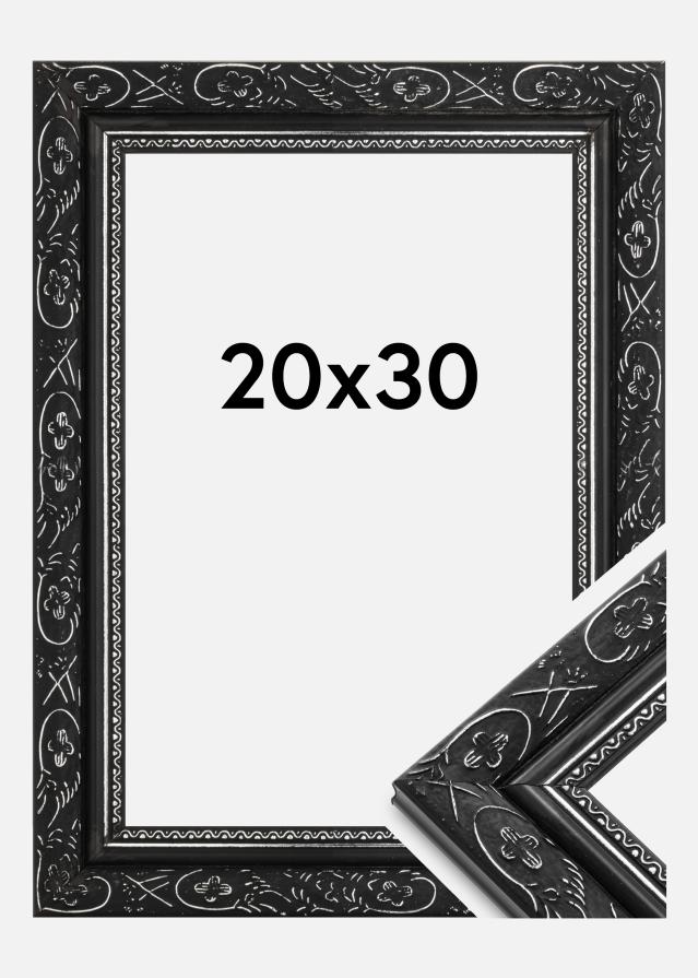 Cornice Barock Nero 20x30 cm