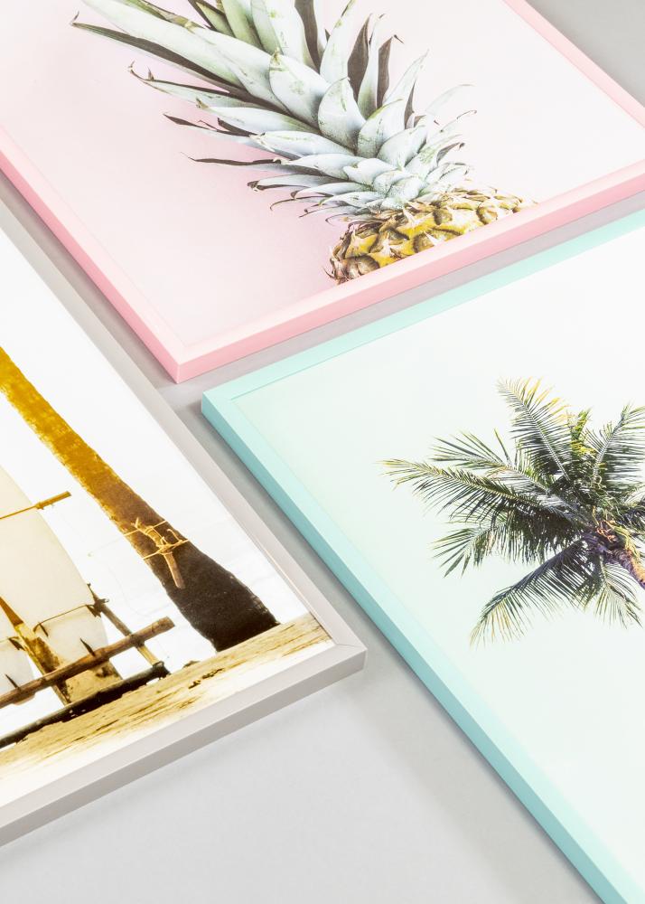 Cornice New Lifestyle Turchese 30x40 cm - Passe-partout Nero 18x27 cm