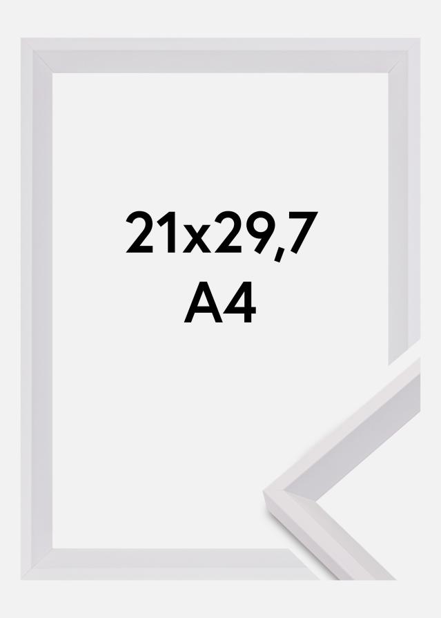 Cornice Globe Vetro acrilico Bianco 21x29,7 cm (A4)