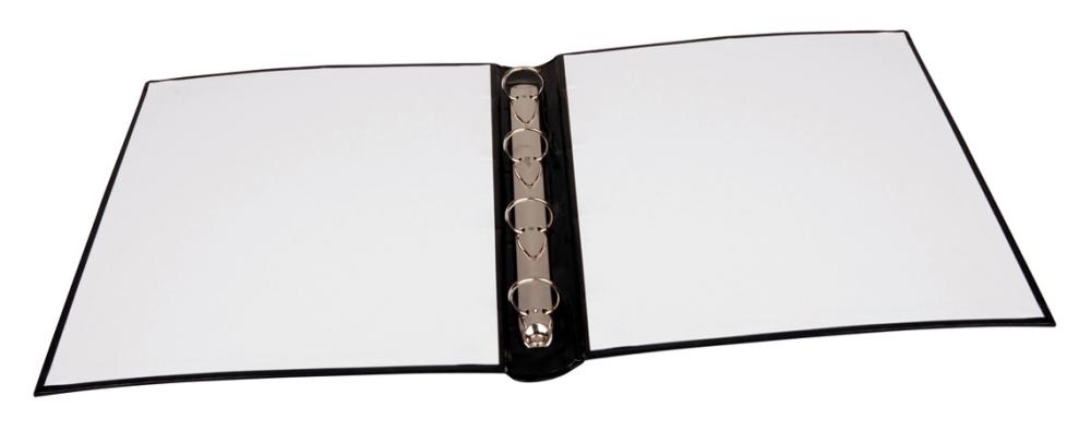 Sense Raccoglitore ad anelli A4 - Nero