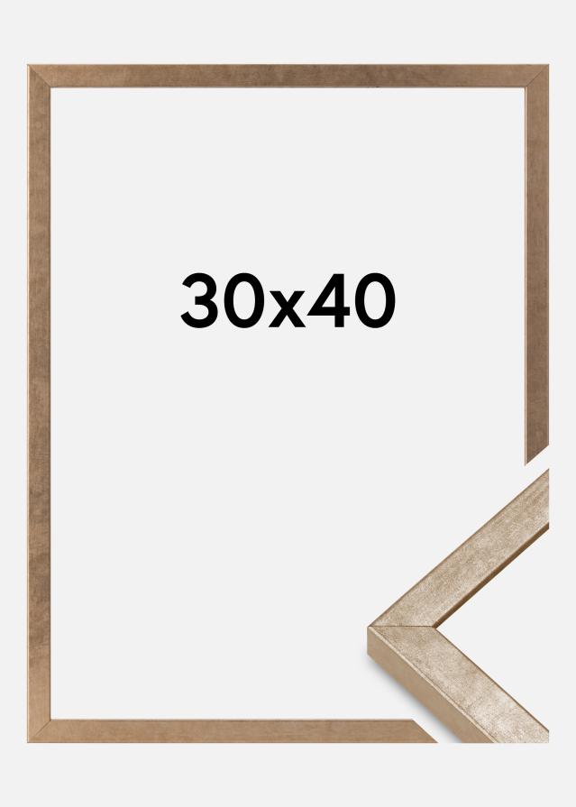 Cornice Ares Vetro Acrilico Ottone 30x40 cm