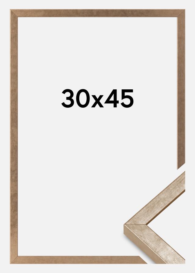 Cornice Ares Vetro Acrilico Ottone 30x45 cm