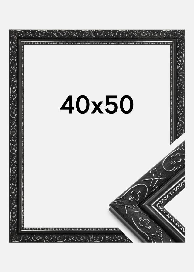 Cornice Barock Nero 40x50 cm